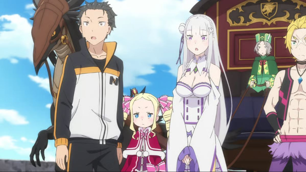 Re:Zero season 3 review, Re:Zero Arc 5, Subaru Natsuki, Pristella city, Witch Cult, anime reviews 2025, isekai anime season 3, Re:Zero Sin Archbishops, White Fox anime, Emilia Re:Zero, Beatrice Re:Zero